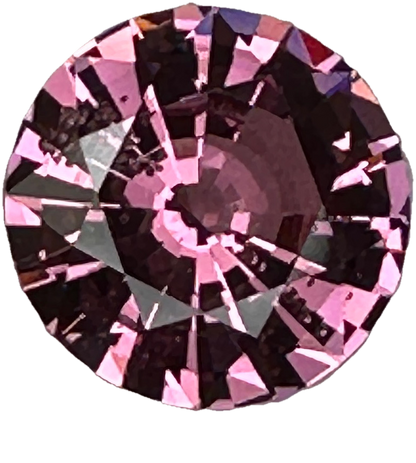 3.13ct Round Pink Malaya Garnet
