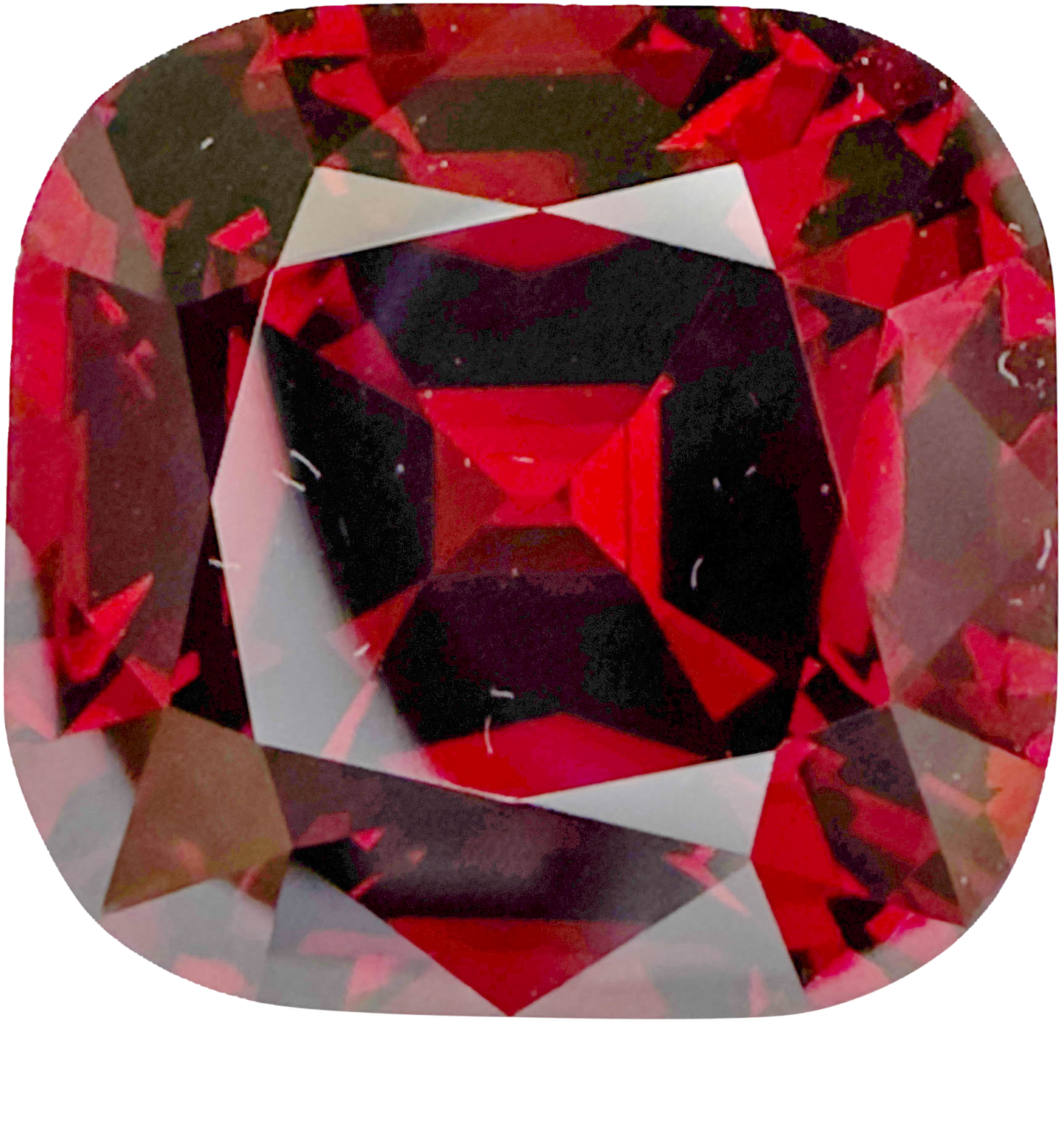 12.53ct Cushion DR Color Malaya Garnet