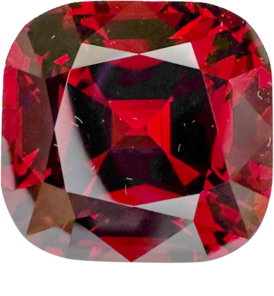 12.53ct Cushion DR Color Malaya Garnet