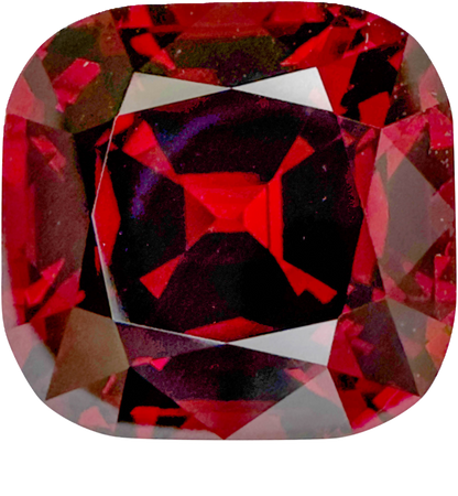 12.53ct Cushion DR Color Malaya Garnet