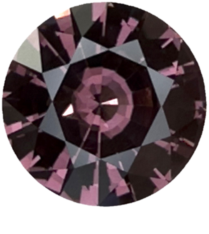 4.19ct Round Dusty Pink Malaya Garnet