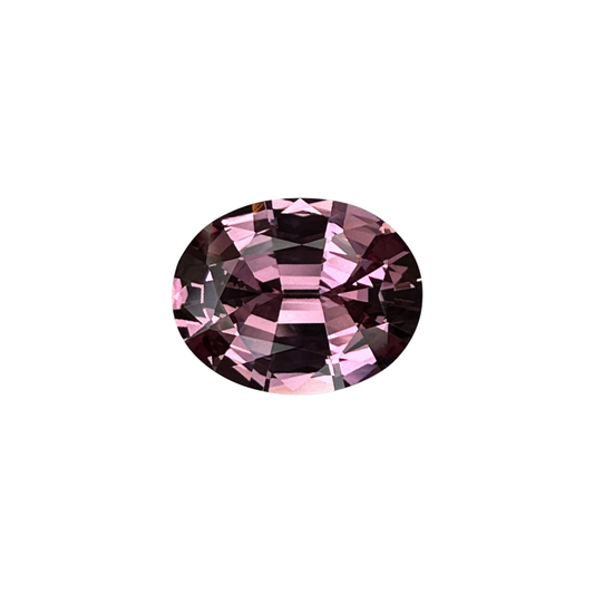 4.93ct Oval Light Pink Malaya Garnet