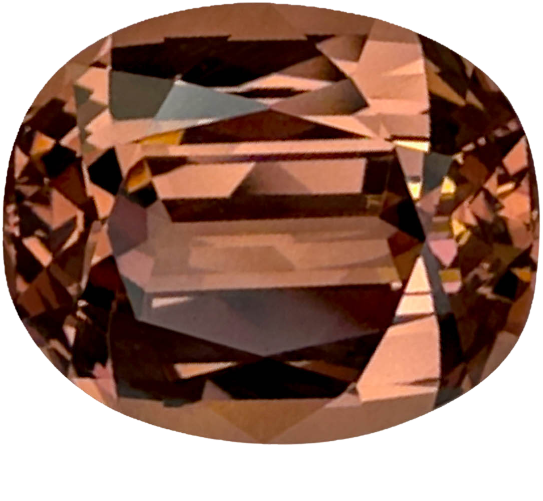 Cushion Medium Peach Malaya Garnet