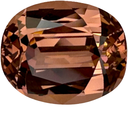 Cushion Medium Peach Malaya Garnet