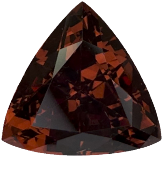 2.64ct Trillion Deep Orange Malaya Garnet