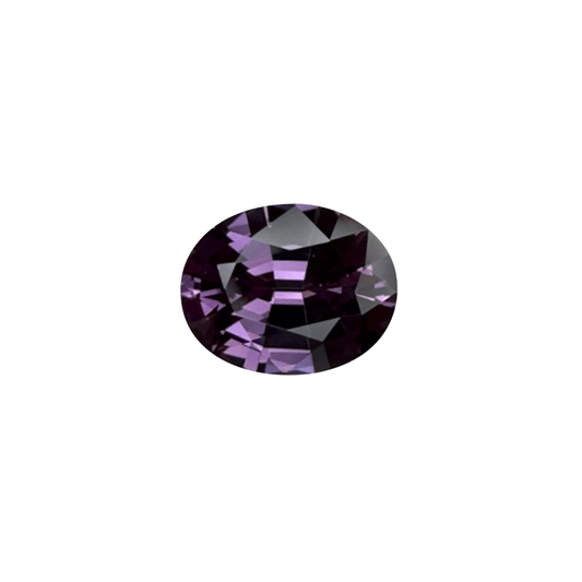 10.2x8.1mm Oval Light Purple Malaya Garnet