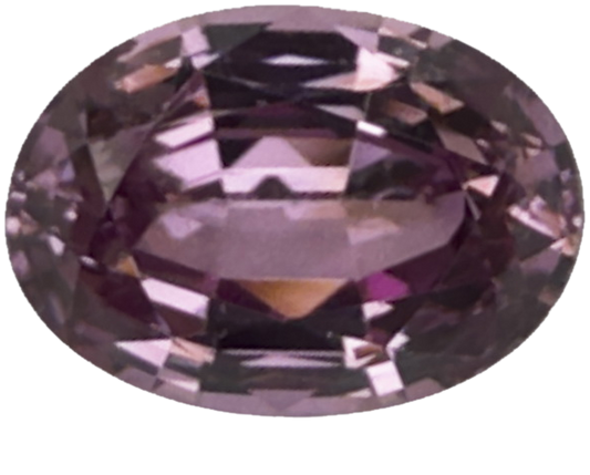 2.79ct Oval Light Pink Malaya Garnet