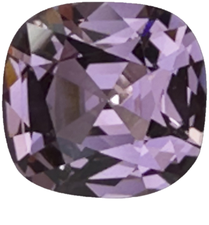 2.71ct Cushion Light Pink Malaya Garnet