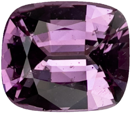 3.22ct Cushion Pink Malaya Garnet