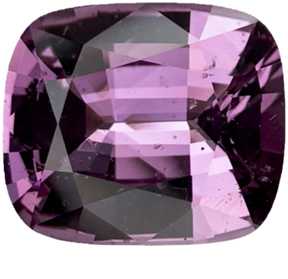3.22ct Cushion Pink Malaya Garnet