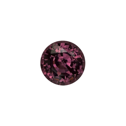5.39ct Round Mauve Malaya Garnet