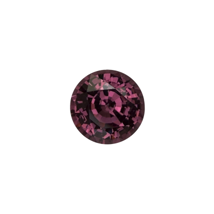 5.39ct Round Mauve Malaya Garnet