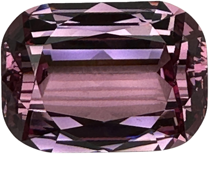26.34ct Cushion Peach Malaya Garnet
