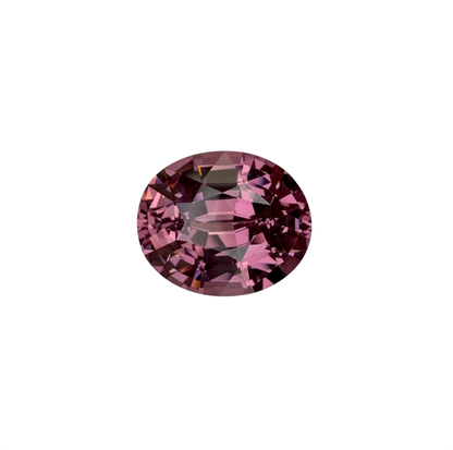 10x8mm Oval Peach Malaya Garnet