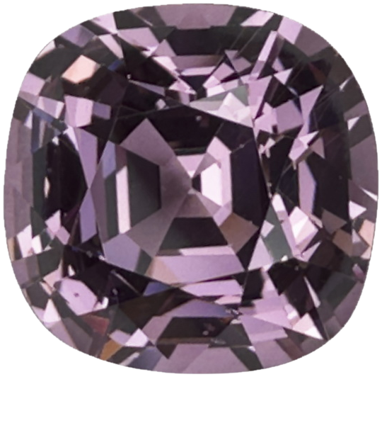 10x8mm Cushion Light Pink Malaya Garnet