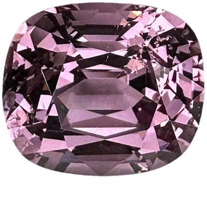 2.60ct Cushion Light Pink Malaya Garnet