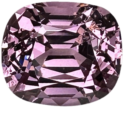 2.60ct Cushion Light Pink Malaya Garnet