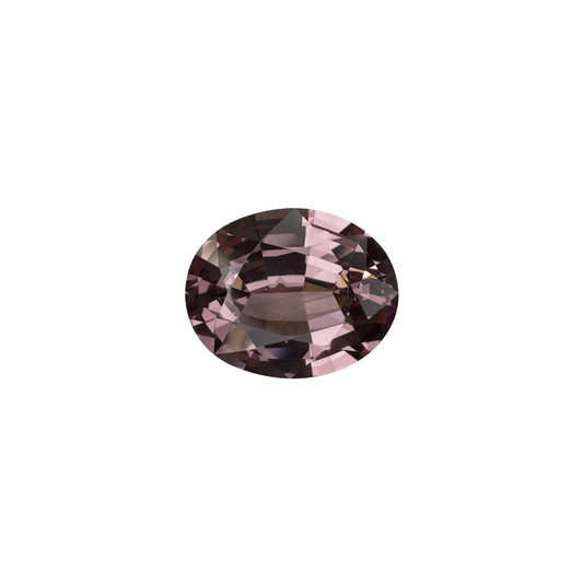 3.22ct Oval Peach Malaya Garnet