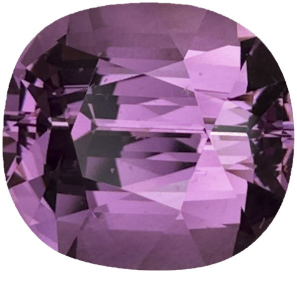 10x8mm Cushion Deep Pink Malaya Garnet