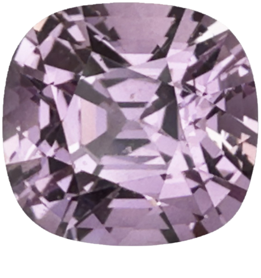 10x8mm Cushion Light Pink Malaya Garnet