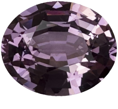 2.32ct Oval Light Pink Malaya Garnet
