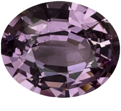 2.32ct Oval Light Pink Malaya Garnet