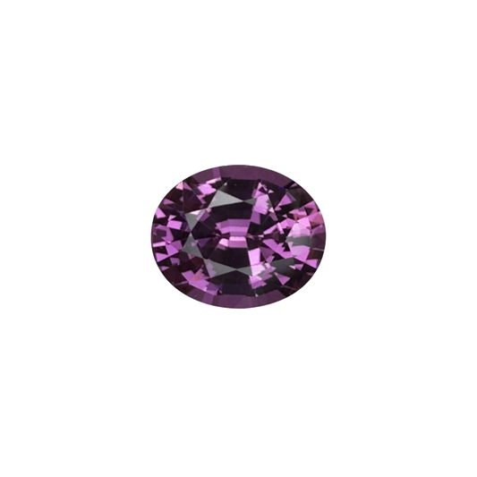 2.21ct Oval Deep Pink Malaya Garnet