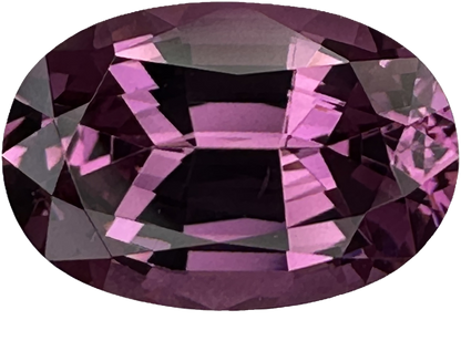 2.65ct Oval Light Pink Malaya Garnet