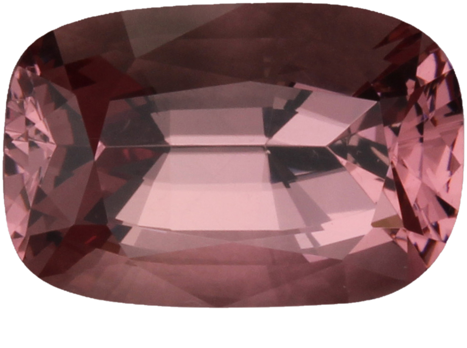 5.8ct Cushion Light Pink Malaya Garnet