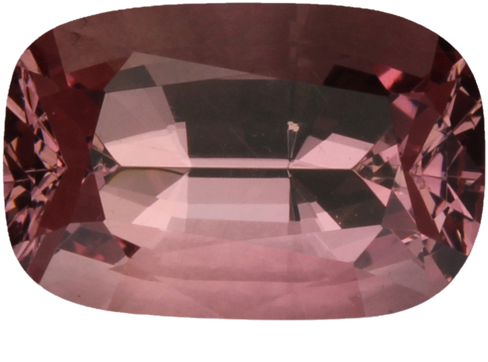 5.8ct Cushion Light Pink Malaya Garnet