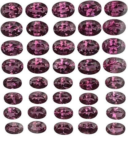 6x4mm Oval Magenta Garnet