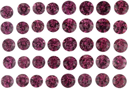 5mm Round Magenta Garnet