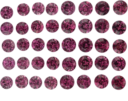 4.5mm Round Magenta Garnet