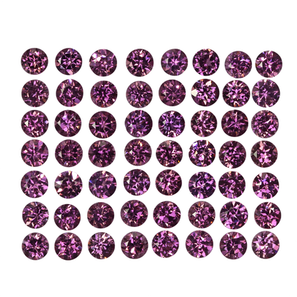 4mm Round Magenta Garnet