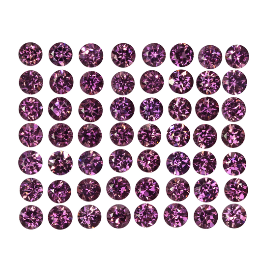 4mm Round Magenta Garnet