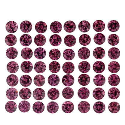 4mm Round Magenta Garnet