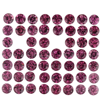 5.0mm Round Magenta Rhodolite