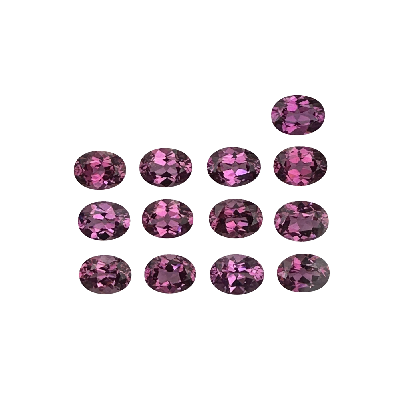 8x6mm Oval Magenta Rhodolite