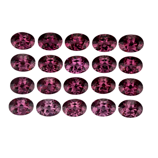 7x5mm Oval Magenta Rhodolite