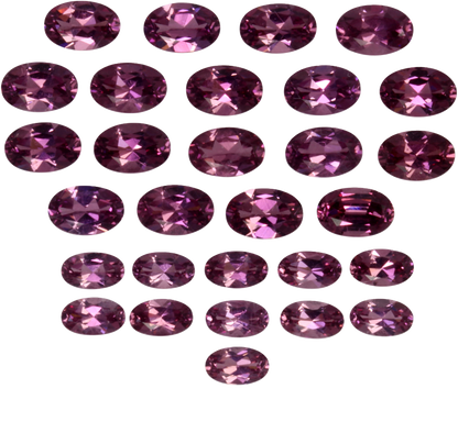 5x3mm Oval Magenta Garnet