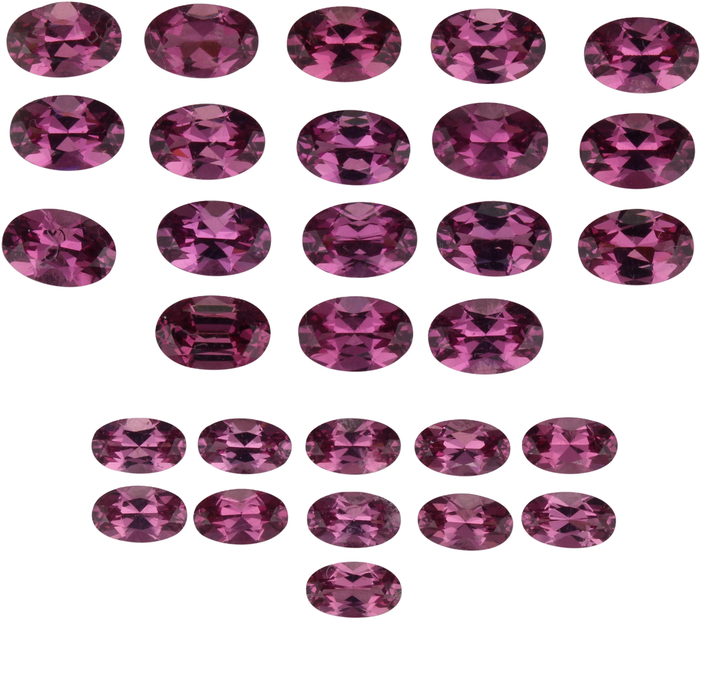 5x3mm Oval Magenta Garnet