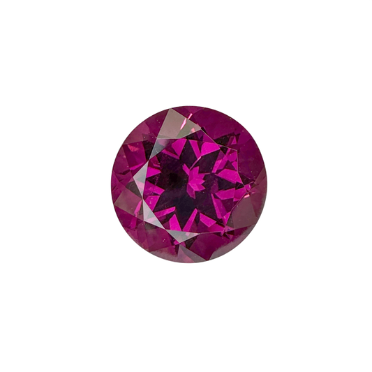 6.03ct Round Magenta Garnet