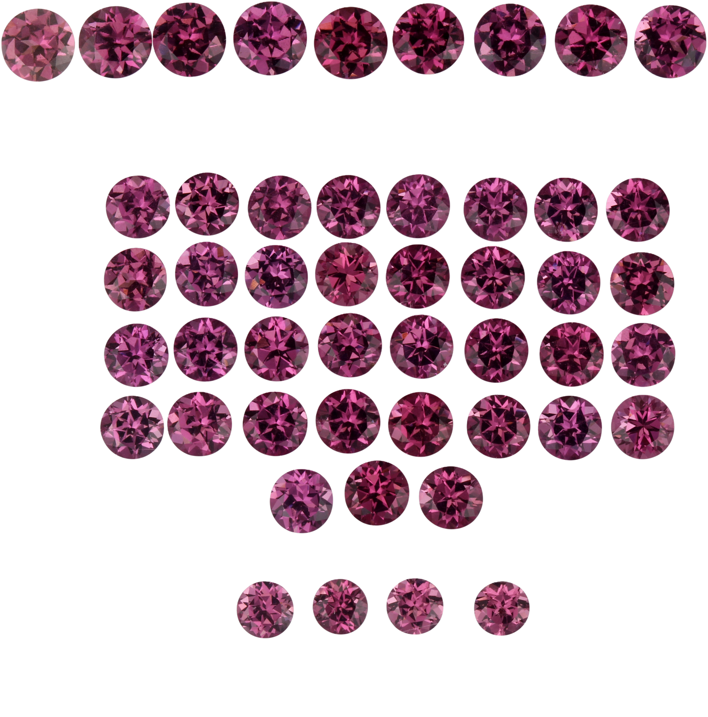 4.5mm Round Magenta Garnet