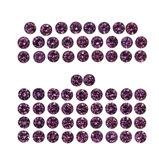3.5mm Round Magenta Garnet