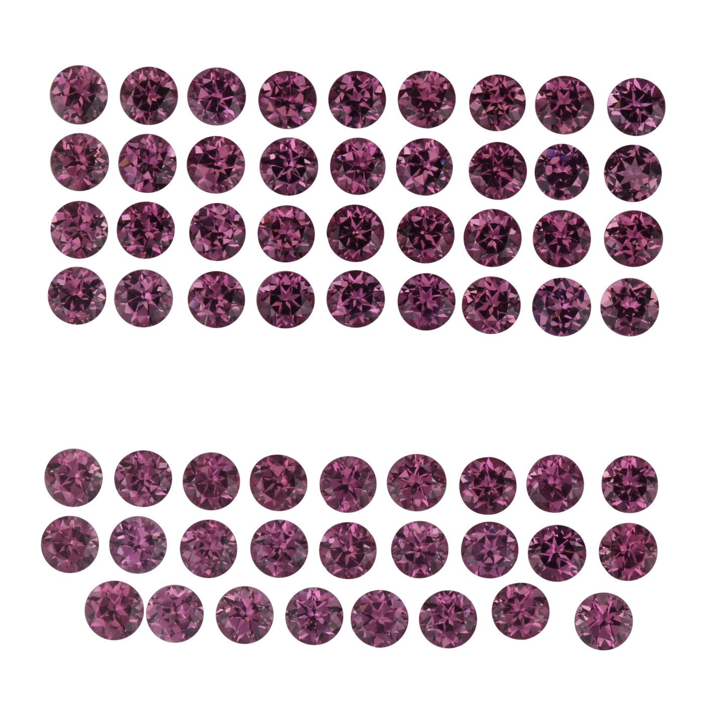 3.5mm Round Magenta Garnet