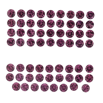 3.5mm Round Magenta Garnet