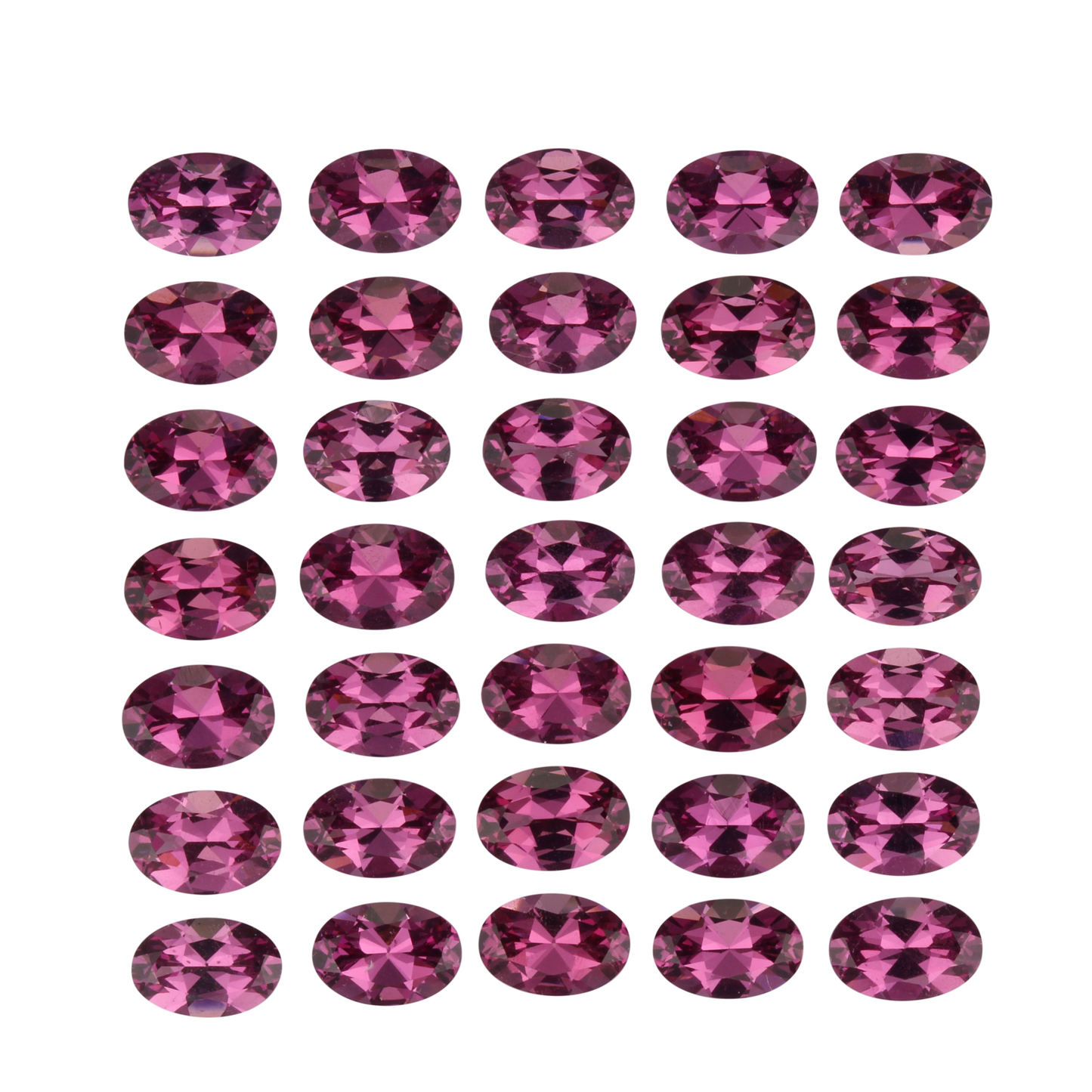 6x4mm Oval Magenta Rhodolite