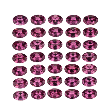 6x4mm Oval Magenta Rhodolite