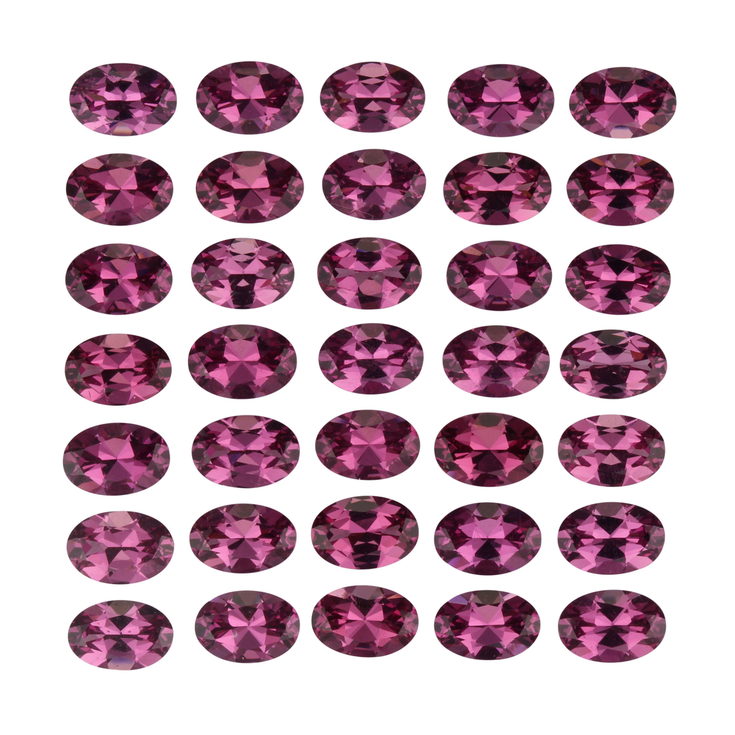 6x4mm Oval Magenta Rhodolite