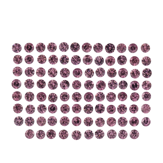 2mm Round Magenta Rhodolite